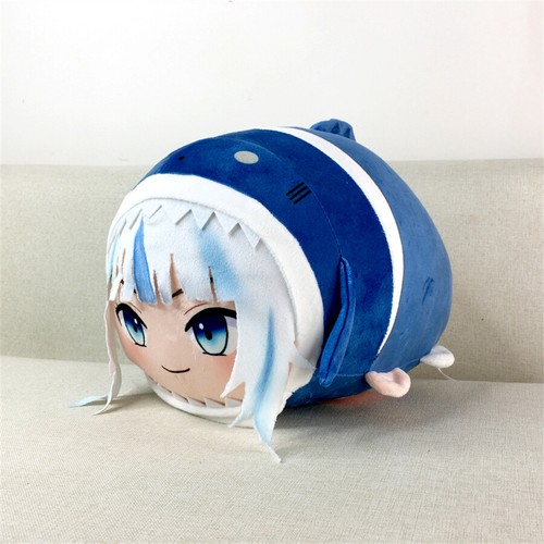 VTuber Shark Gawr Gura Plush Doll Pillow Cushion Apex Predator Stuffed Toy Gift | eBay