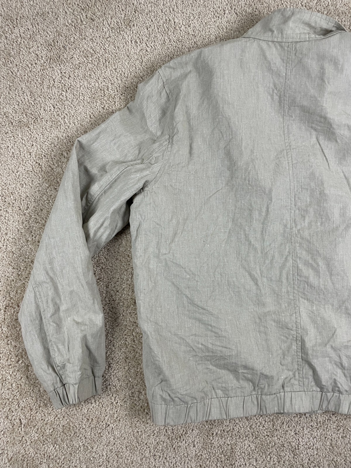 Banana Republic Basic Jacket Mens Large Lined Ful… - image 8