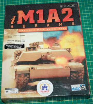 Boxed PC Game: Interactive Magic iM1A2 Abrams American Main Battle Tank