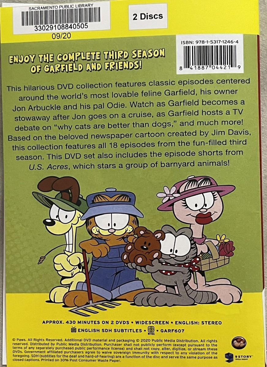 Garfield and Friends: Season 3 (LIBRARY EDITION ONLY