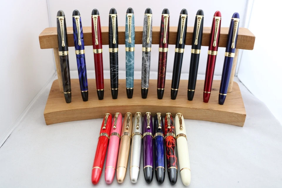 Jinhao x450 Medium Fountain Pens, 22 Finishes, UK Seller