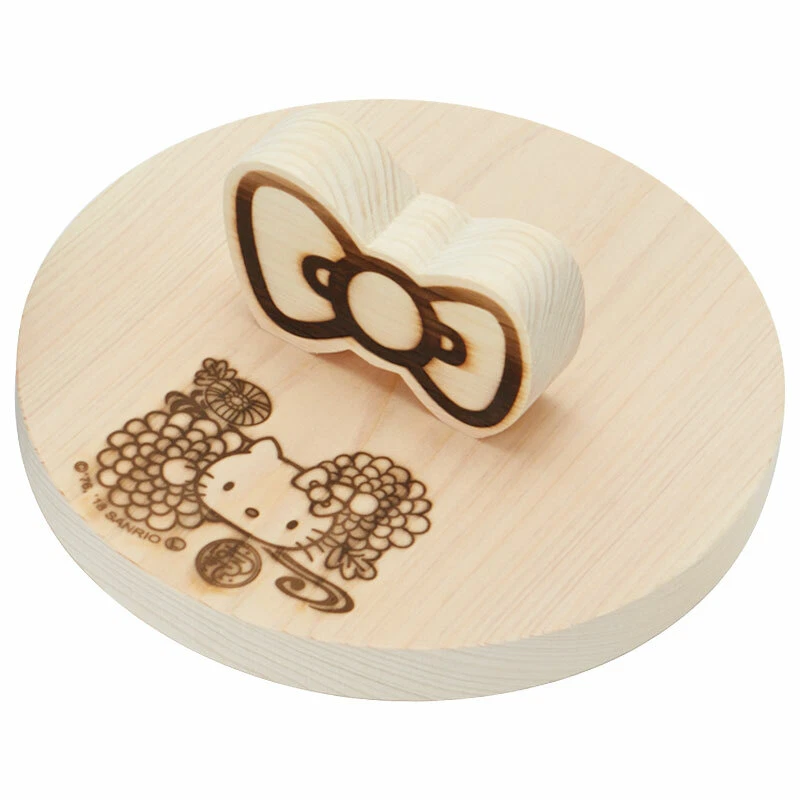 Hello Kitty Bankoyaki Rice pot donabe Clay pot 1Cup with wooden lid from Japan - Imagem 3 de 3