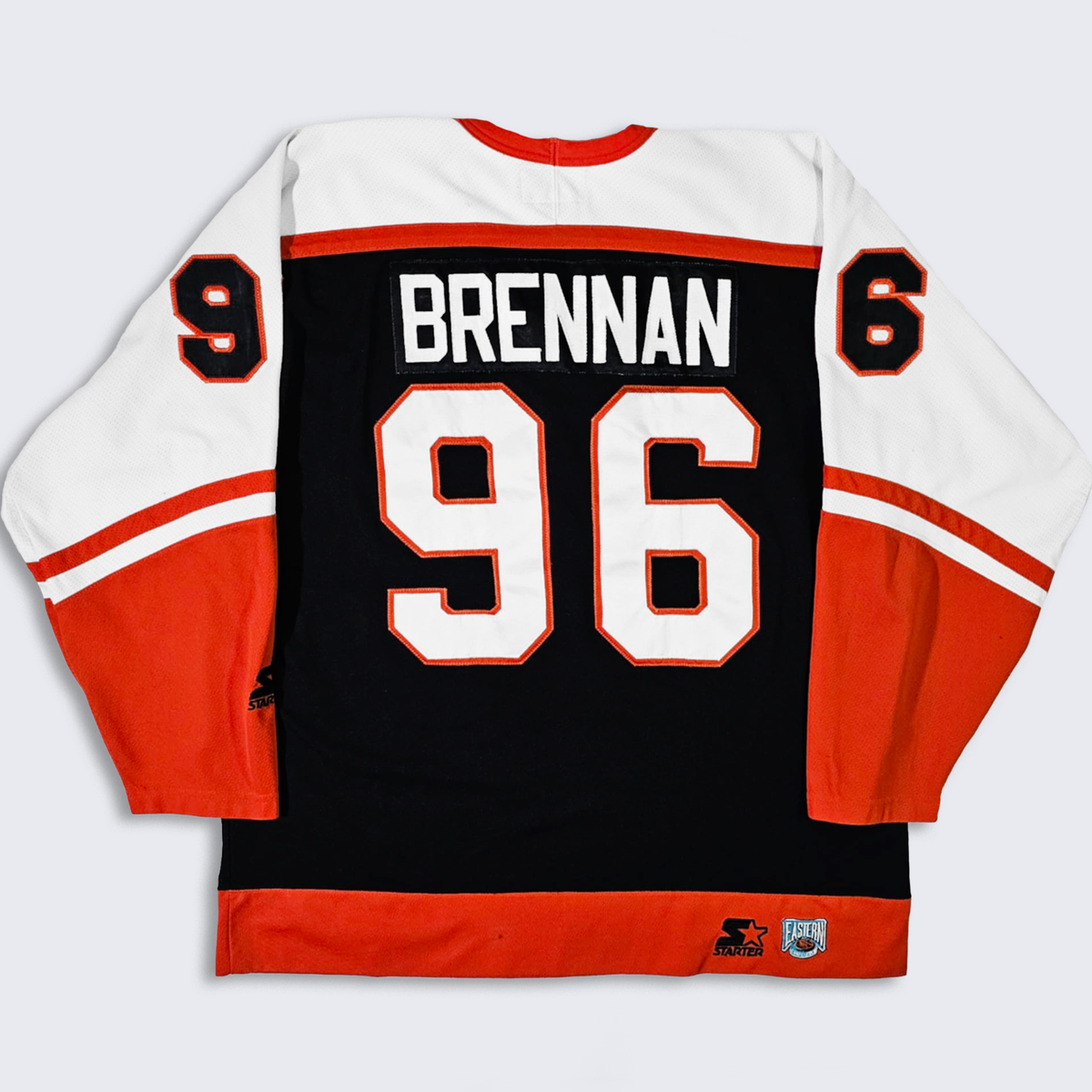 Philadelphia Flyers Vintage 90s Brennan Starter Hockey Jersey
