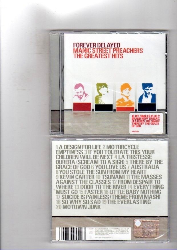 MANIC STREET PREACHERS - THE GREATEST HITS - CD NUOVO SIGILLATO