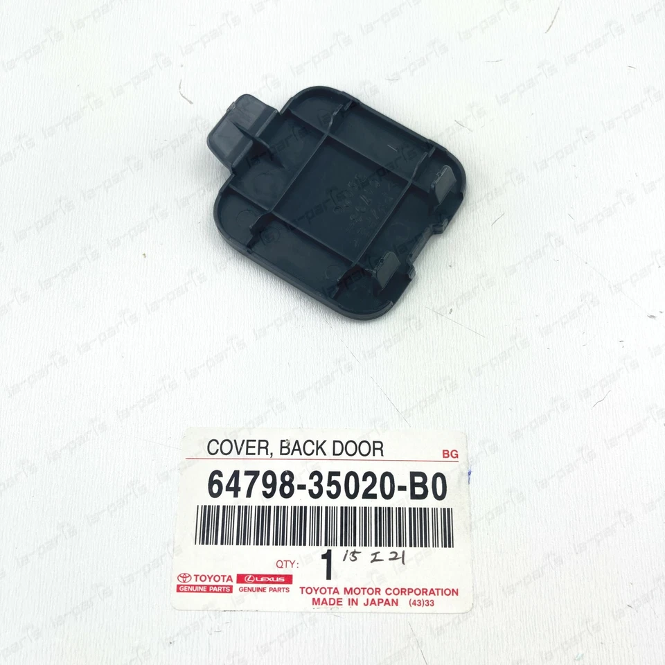 GENUINE TOYOTA 07-14 FJ CRUISER BACK DOOR LOCK COVER  64798-35020-B0 - Imagem 2 de 4