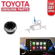 19 - 23 TOYOTA TACOMA RADIO CD PLAYER RECEIVER KNOB W/ NAVIGATION OEM NEW