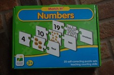 The Learning Journey, Match It NUMBERS Puzzle, Ages 3 