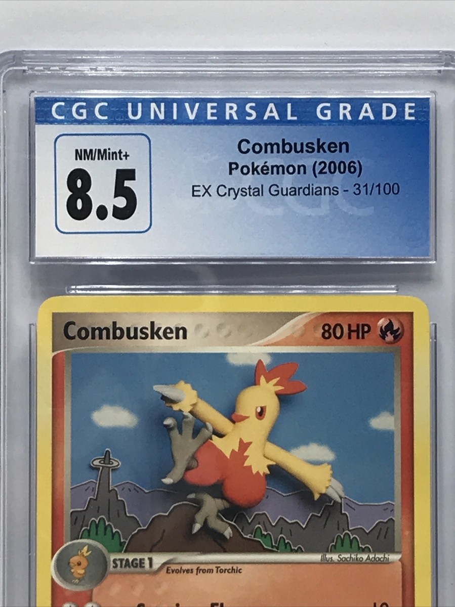2006 Pokémon TCG Combusken EX Crystal Guardians 31/100 Graded CGC