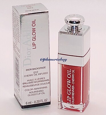 AUTHENTIC!! DIOR ADDICT Lip Glow Oil Shade 012 ROSEWOOD 6mL 0.2oz Full Size NEW