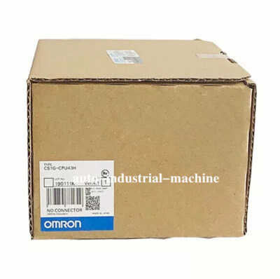 1PCS New OMRON CS1G-CPU43H PLC Module CS1GCPU43H In Box Expedited Ship
