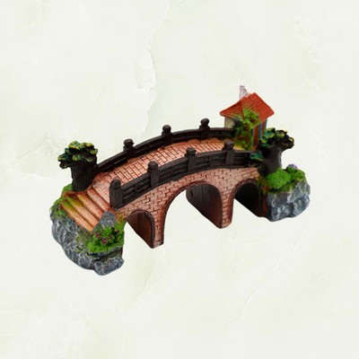 Aquarium Micro Landschaft Landschaft Brücke Künstliche Aquarium Dekorationen