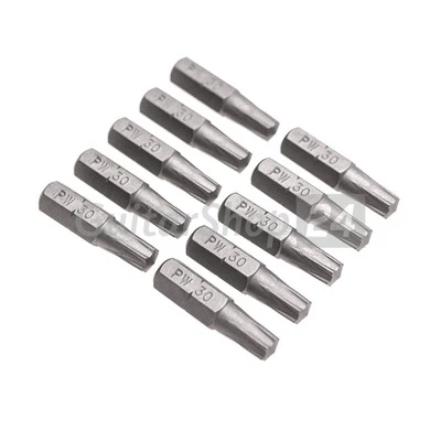 10x Projahn Bits für Assy / SIT / AW -Schrauben Bit Größe 10 15 20 25 30 40 NEU