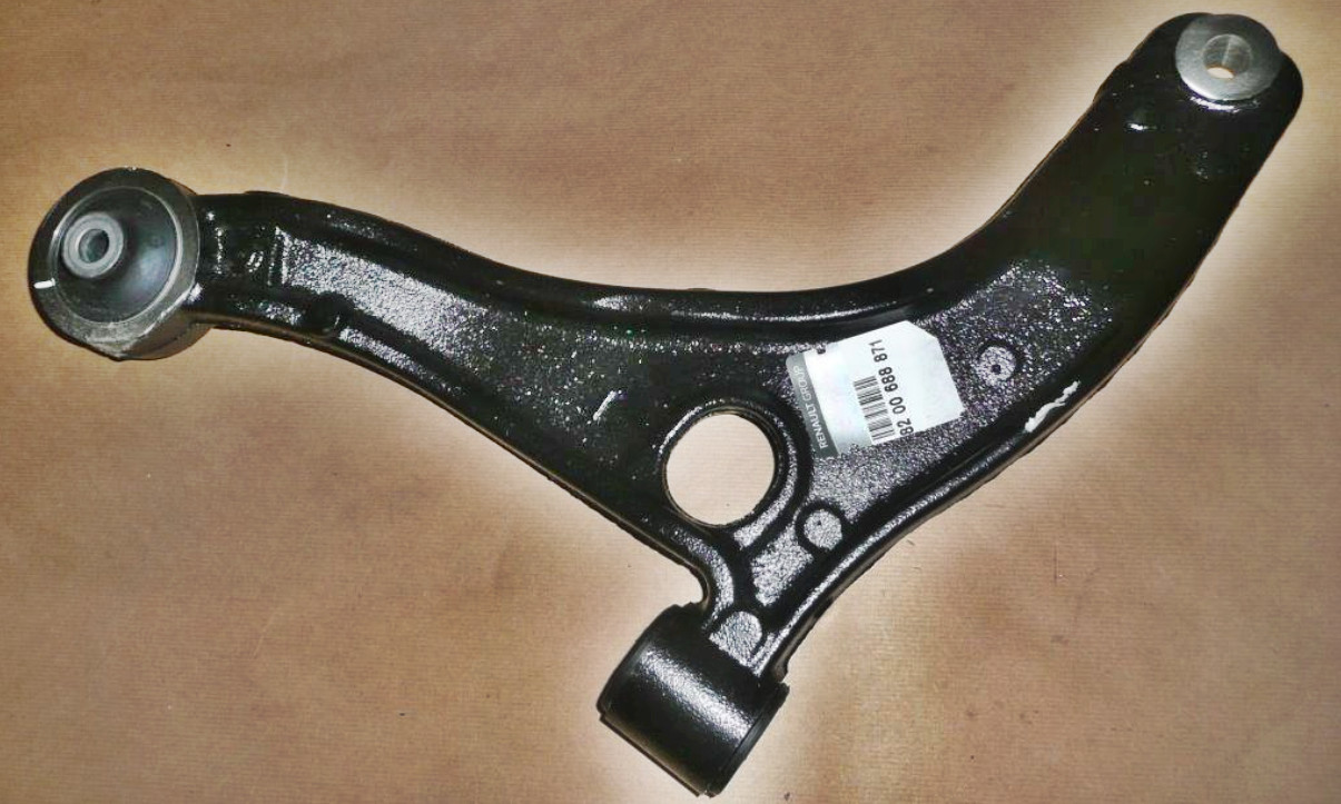 Bras de commande gauche en acier forgé haute résistance Renault Master 3