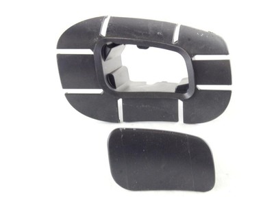 Porsche Cayenne 9pa 955 blende Stoßstange Basaltschwarz Metallic  