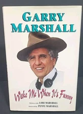 SIGNED Wake Me When It's Funny Garry Marshall HCDJ 1st Edition 1995 Very Good