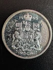 1965 SILVER Canada 50 Cents - Likely AU/MS - Elizabeth II - 80% SILVER!