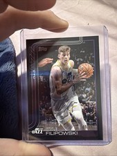 2025-26 Topps Basketball Kyle Filipowski #134 Black Parallel /68 Jazz  