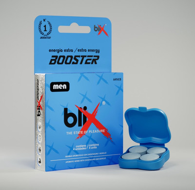 Blix Male Performance Capsules 3 Pack = 12  Tablets   Boost Stamina, Energy