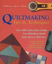 Quilt Making Tips and Techniques Hardback Book The Fast Free Shipping