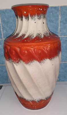 Fat Lava Vintage Vase - Keramikfabrik Carstens Tönnieshof - W. Germany - H 40cm
