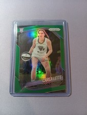 2025 Panini Prizm WNBA CARLA LEITE #6 RC Rookie GREEN PRIZM Valkyries