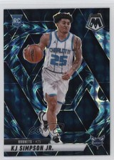 2024-25 Panini Mosaic Rookies Genesis Mosaic Prizm KJ Simpson Jr #239 1n1n