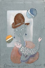 Tonino Guerra | affresco su tela