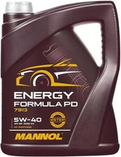 MANNOL 5L FULLY SYNTHETIC PD ENGINE OIL 5W-40 SN/CH-4 C3 MB 229.51 VW 505.01 5.09 per litre