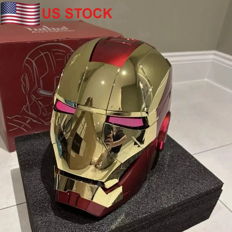 New Iron Man MK5 Helmet Electronic Voice Activated Open&Close Mask Autoking US - Image 2 of 4