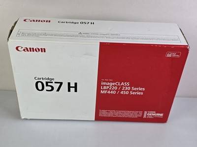 GENUINE Canon 057H Toner cartridge NEW FACTORY SEALED !!