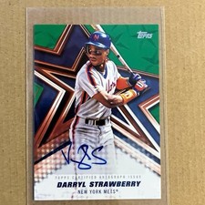 2026 Topps Baseball Stars Darryl Strawberry New York Mets Auto /99 #BSA-DST