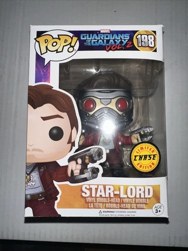 Funko Pop! Vinyl: Marvel - Star-Lord (Chase) Box Damage