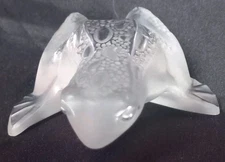 Grenouille cristal incolore Lalique France Lalique crystal frog