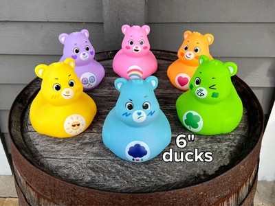 Large Care Bears Rubber Ducks Bath Toy Care Bear Baby Shower Gift Birthday Duck