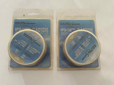 LOT OF 2 : Big Ice South Bend Vinyl Coated Tip-up line 20lb x 50yds TAN Fishing