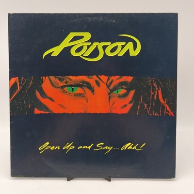 Poison - Open Up And Say...Ahh! (NL, 1988) VG+ | 1C 064-7 48493 1 | Enigma Vinyl