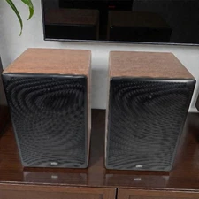 VTG 2 ADS L400E Pair Speakers Black Finish Metal Grills Loudspeaker System USA