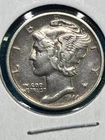 1944-s . Mercury Dime . Choice BU . Brilliant Unc. .