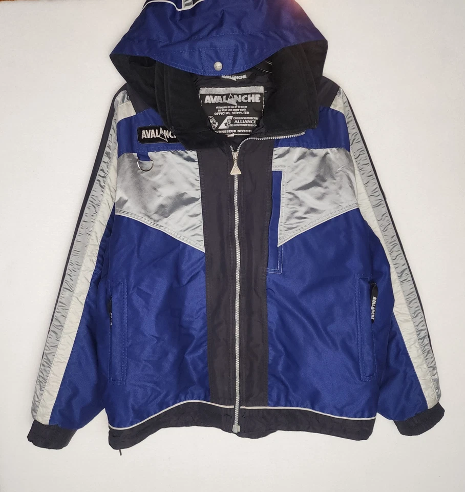 Vintage 90s Avalanche Canadian Ski Instructor Winter Coat Jacket Mens Large - Image 2 of 4