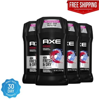 AXE Essence Antiperspirant Deodorant Stick Pack of 4 for Men 48 Hour Freshness