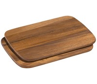 FrüHstüCksbrett-Set Zassenhaus Akazie LB 28X20 Cm Braun