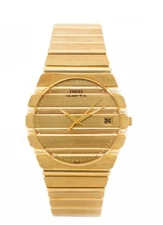 Men's 18k Piaget Polo Jumbo 34mm Vintage