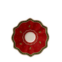 Villeroy & Boch Toy's Delight Kaffee-/Tee-Untertasse Rot 16,5 Cm Weihnachten