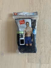 Hanes Comfort Sport Performance Stretch Boxer Brief Underwear 4 Pack