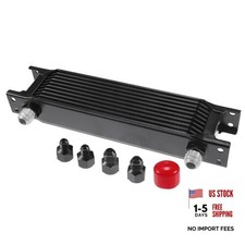 1 Set 10 Row Universal Transmission Oil Cooler - Trailers Truck RV Trans Oil