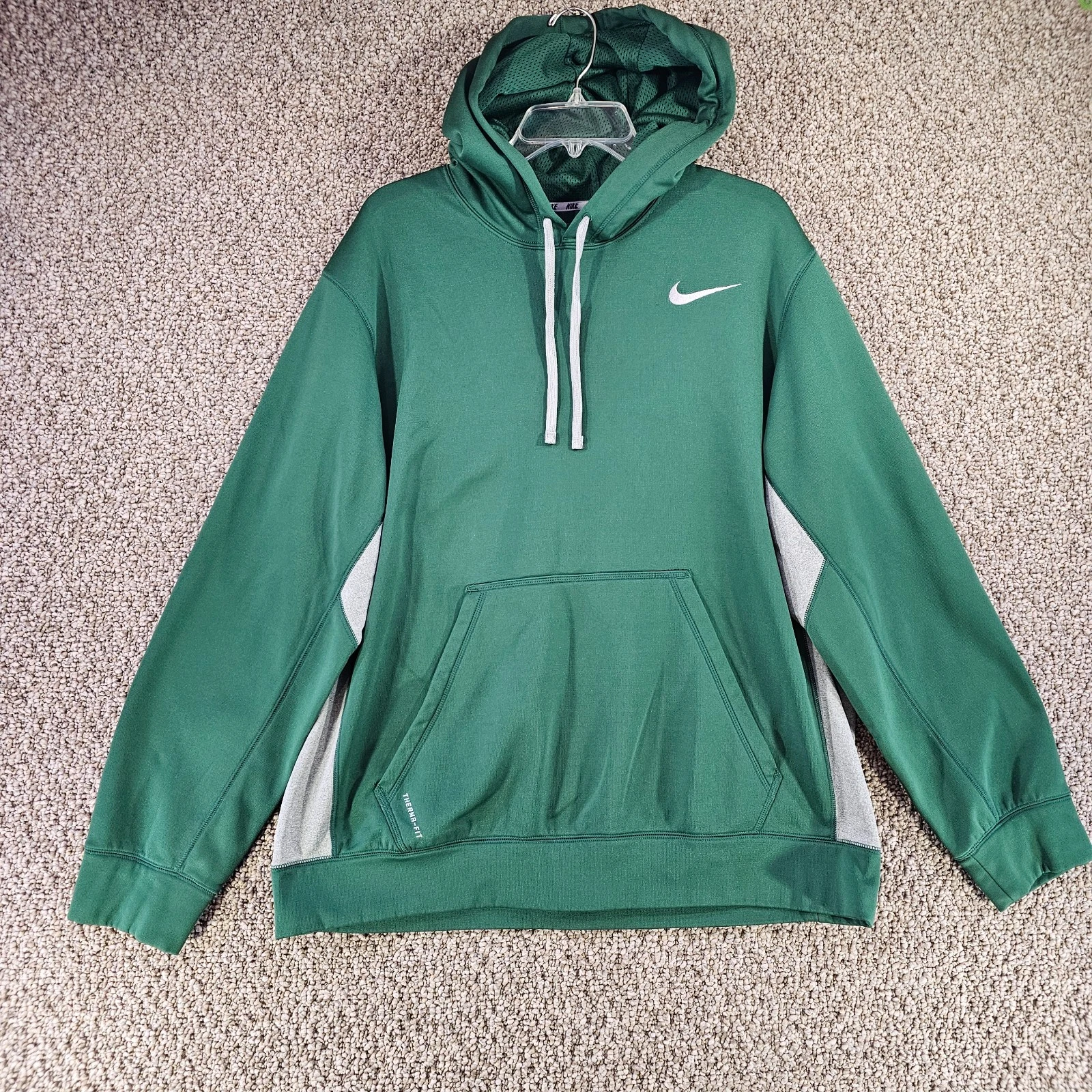 Nike Therma-Fit Hoodie Mens Size XL Drawstring Pockets Logo
