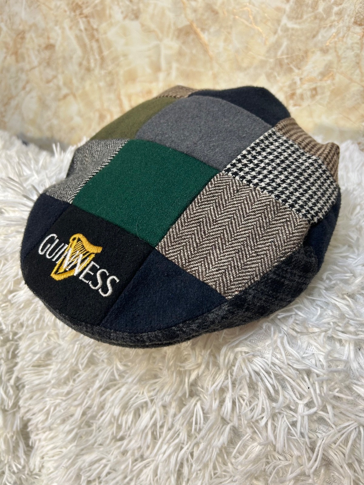 Vintage Guinness Patchwork Official Patterned Col… - image 1