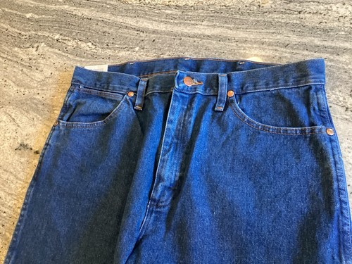Pantalones de mezclilla de competición Wrangler 13MWZ Prorodeo para hombre 33x34 corte vaquero nuevos con etiquetas - Imagen 5 de 8