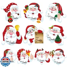 DECYOOL 160 Pcs from Santa Tag Stickers Christmas Santa Gift Name