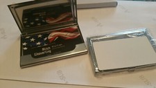 Sublimation Business Card Name Card Holder Stainless Steel Heat Press